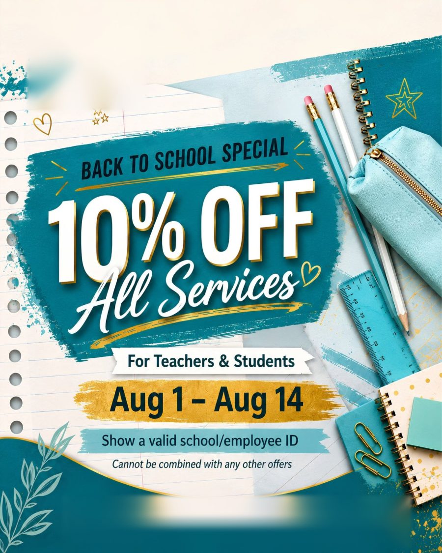 Poster Back to School giảm 10%